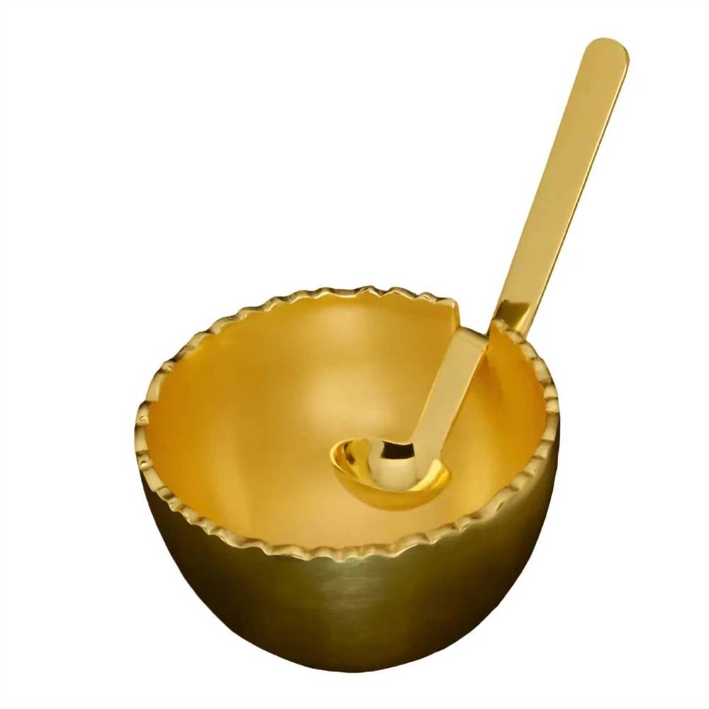 NEW INSPIRED GENERATIONS jazzy benzy bowl in gold